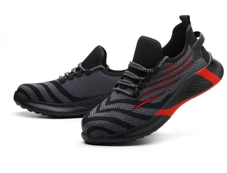 Unisex Safety Shoes Women Steel Toe Shoes Men Work Sneakers Safety Shoes Men Lightweight Work Boots Indestructible Work Shoes 48