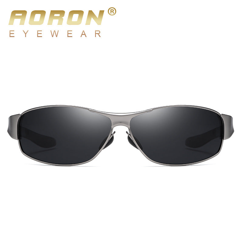 New Men's Sunglasses Square Polarized Sunglasses Night Vision Glasses A649