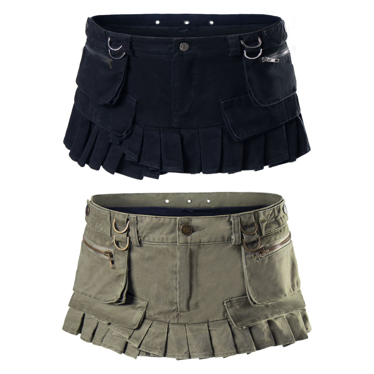Work clothes Feng Shui washing denim short skirt for women