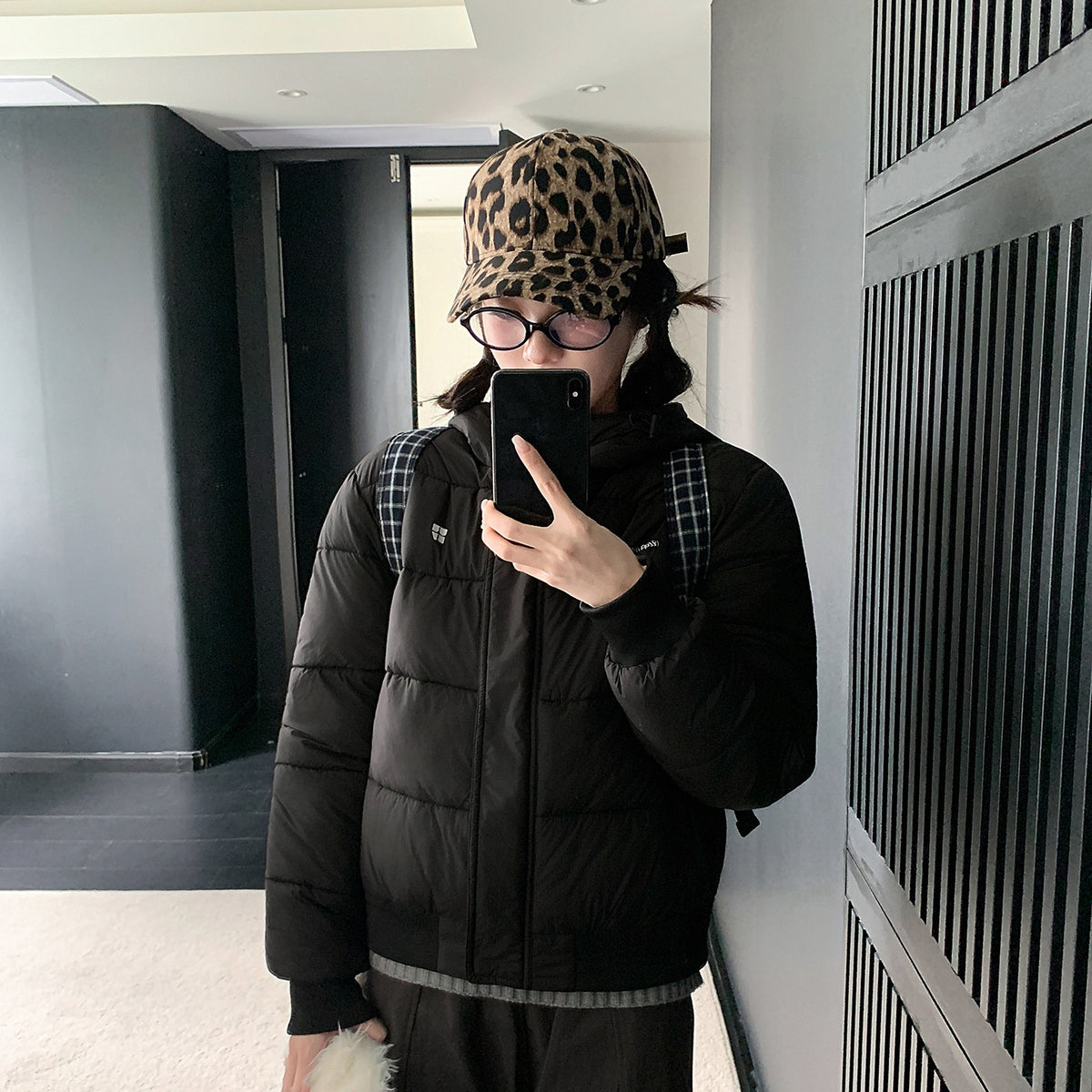 Women's  Retro Hooded Padded Jacket Thick Warm Winter Short Coat for Petite