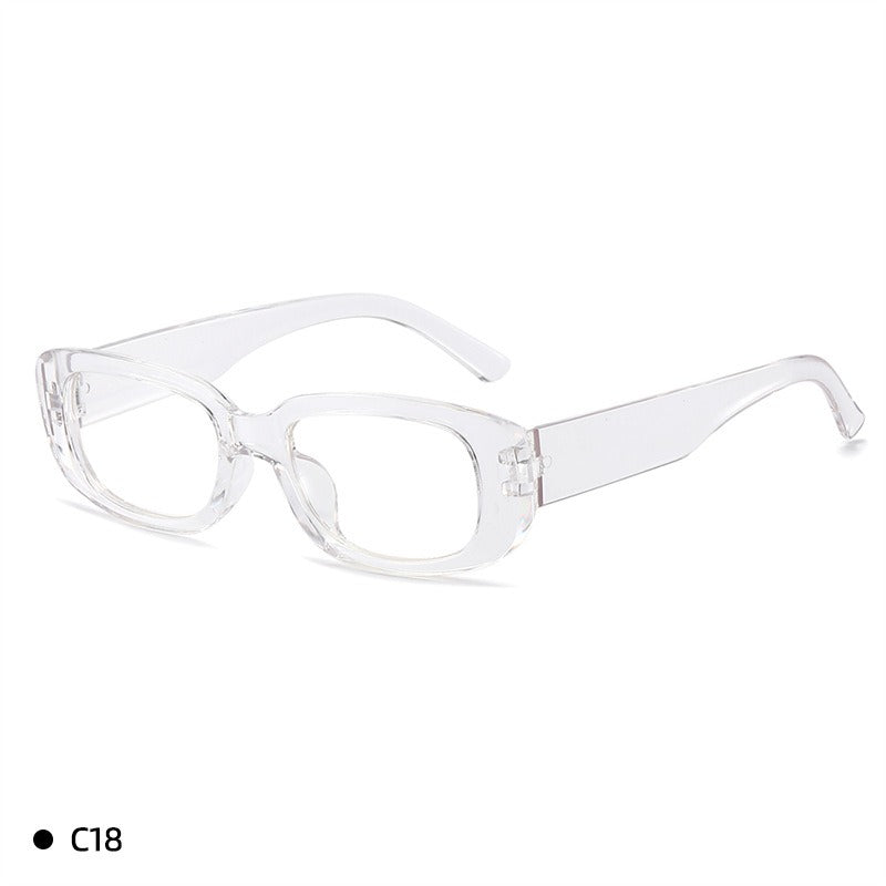 New Sunglasses PC Block Sunglasses Fashionable Square Glasses Painted Twice