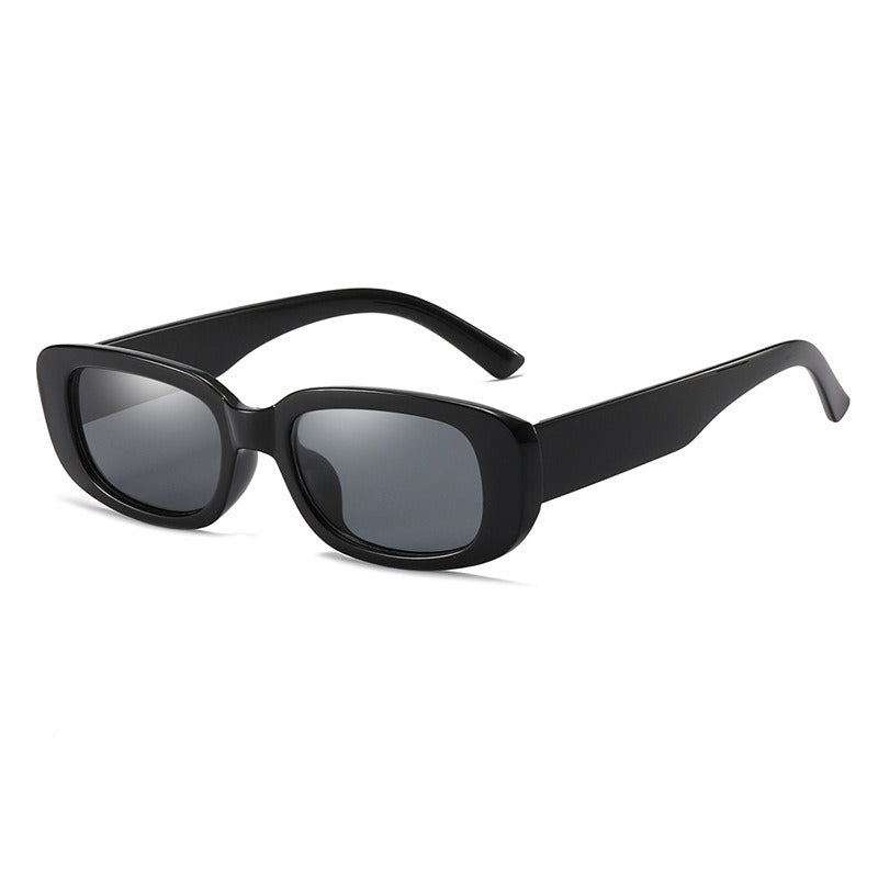 New Sunglasses PC Block Sunglasses Fashionable Square Glasses Painted Twice