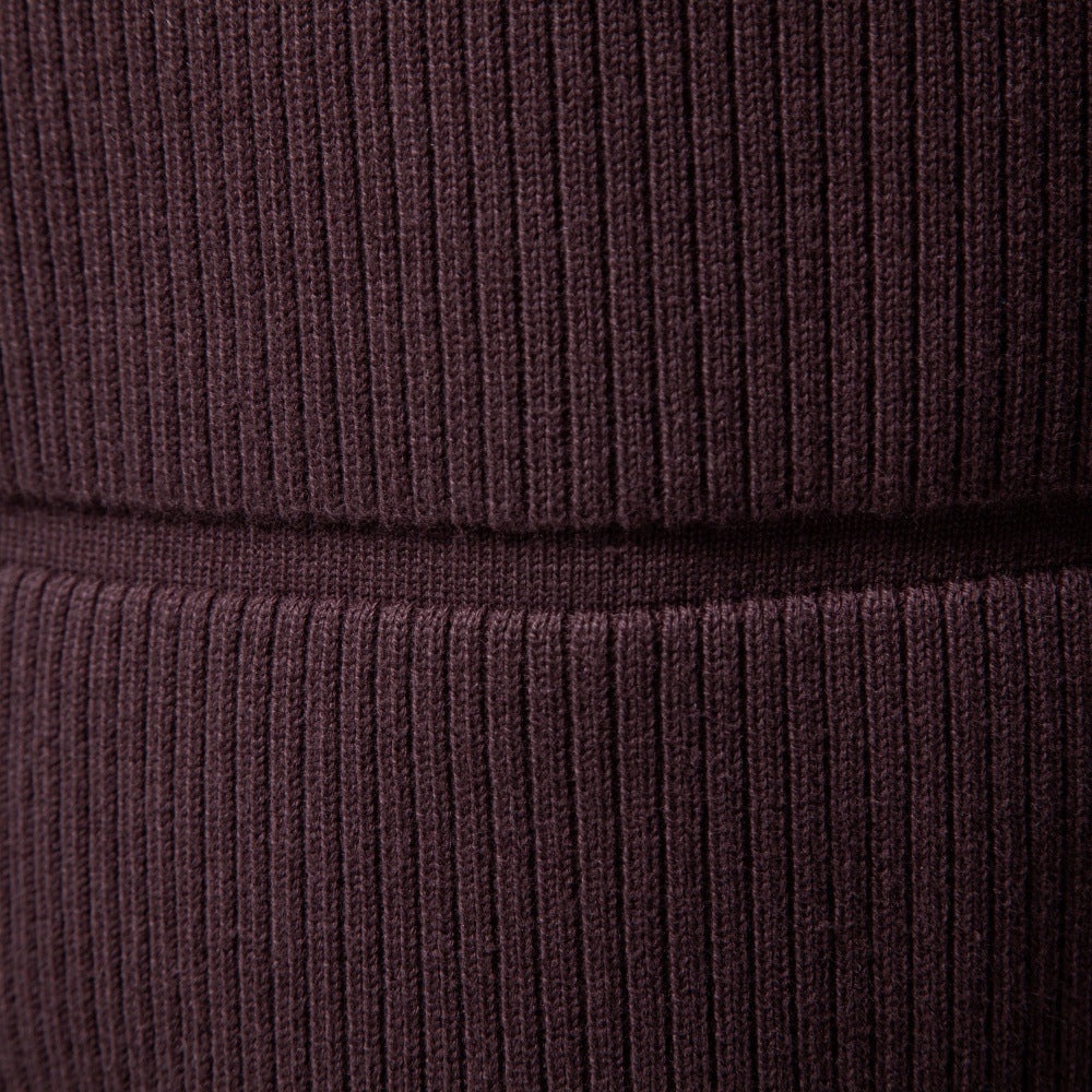 Herentrui met ronde hals en jacquardpatroon