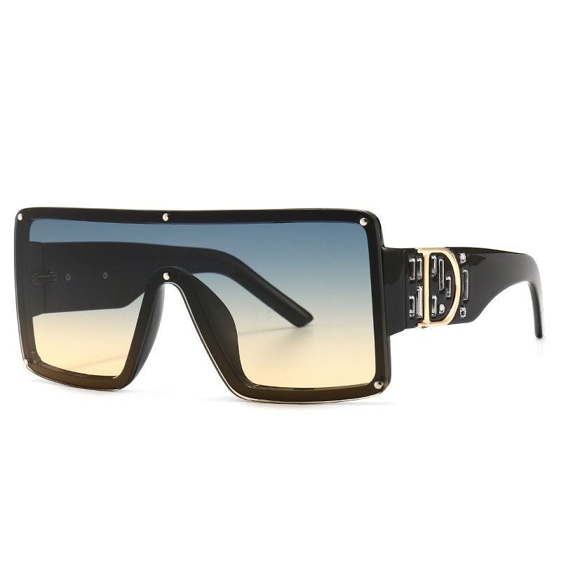 Sunglasses for men, trendy street photography, versatile cross-border sunglasses