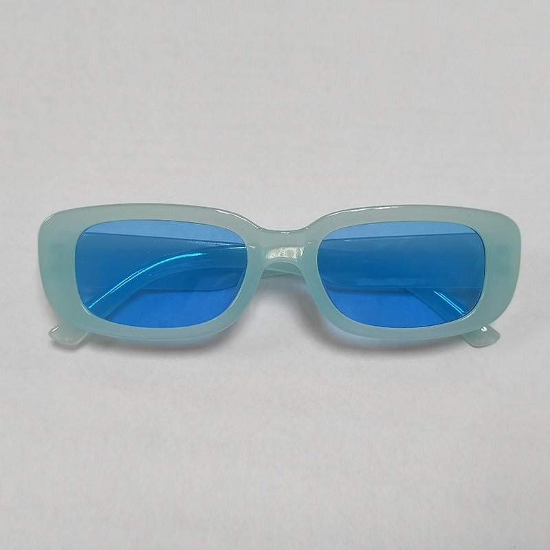 New Sunglasses PC Block Sunglasses Fashionable Square Glasses Painted Twice